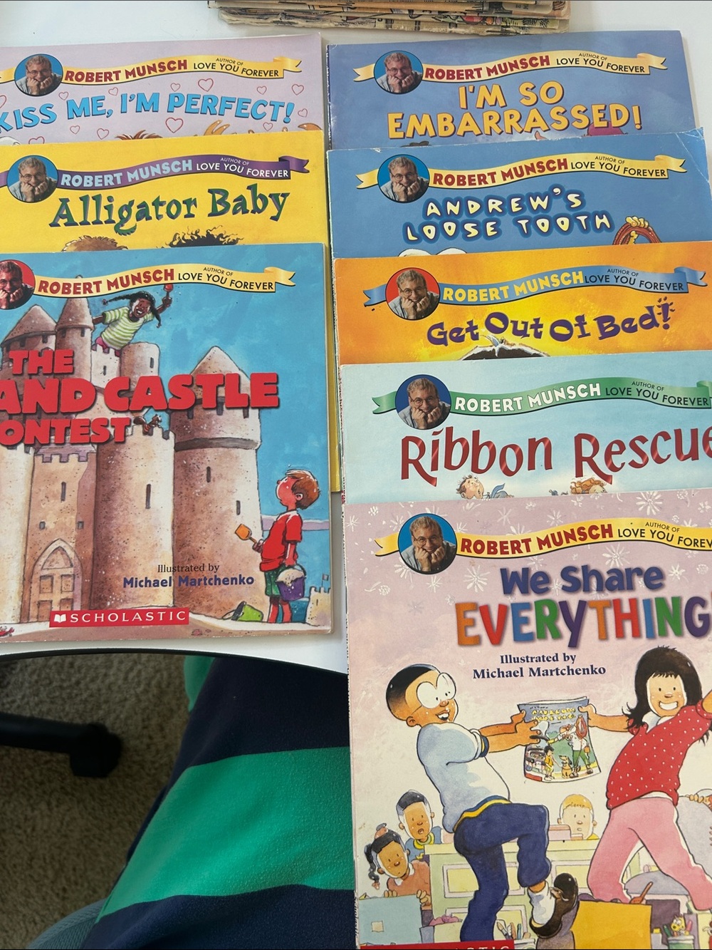 Children’s books written by Robert Munsch